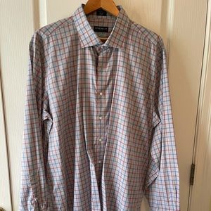 Peter Millar Plaid Men’s Dress Shirt